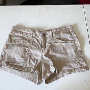 tan shorts